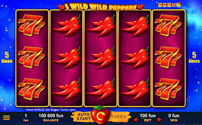 Слот 5 Wild Wild Peppers в українському Joo Casino онлайн