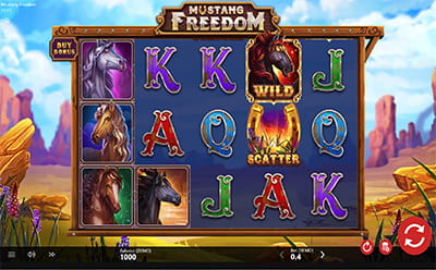 Слот Mustang Freedom в українському онлайн казино 1xSlots