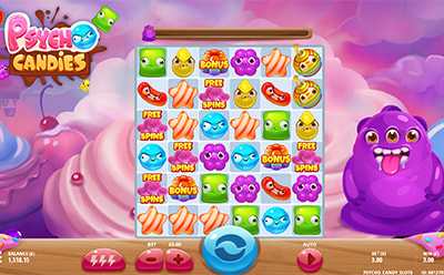 Psycho Candies слот бонусна гра