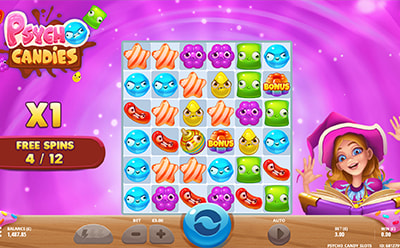 Psycho Candies слот безкоштовні спіни