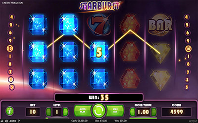 Starburst слот мобільний